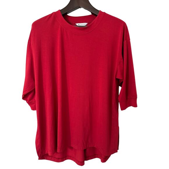 Athleta Inspire Top Red Size Large - Picture 1 of 6
